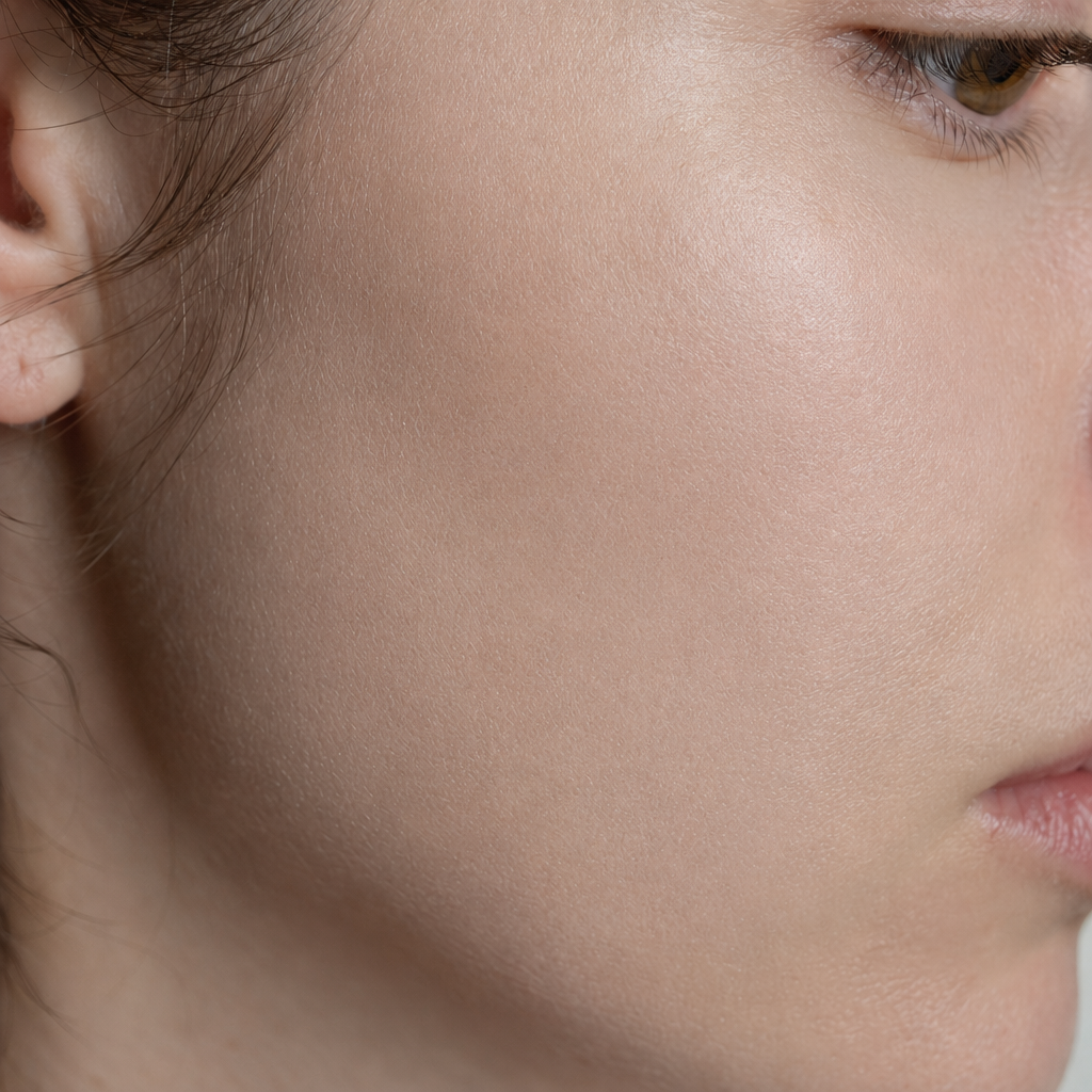 after calm skin